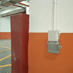 地下車庫(kù)CO檢測(cè)控制系統(tǒng)